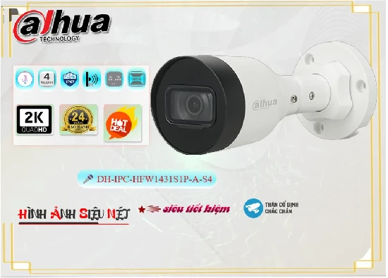 Lắp đặt camera Camera Dahua DH-IPC-HFW1431S1P-A-S4