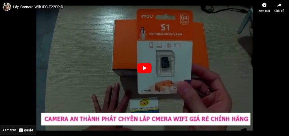 Review Camera IMOU IPC-F22FP Có Màu Ban Đêm