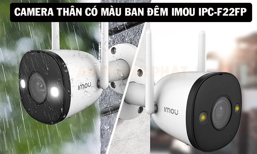 Review Camera IMOU IPC-F22FP Có Màu Ban Đêm