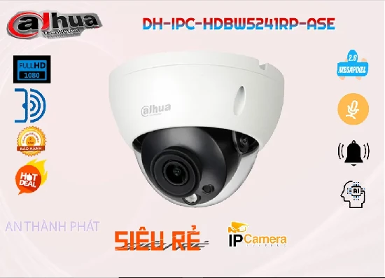 Lắp đặt camera Camera IP Dahua DH-IPC-HDBW5241RP-ASE