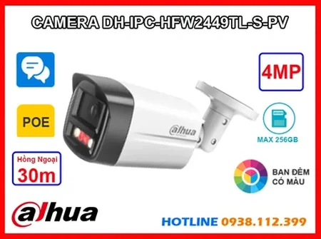 Lắp đặt camera Camera DH-IPC-HFW2449TL-S-PV Dahua