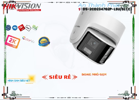 Lắp đặt camera Camera Hikvision DS-2CD2347G2P-LSU/SL(C)