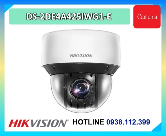 DS-2DE4A425IWG1-E camera Speed Dome, Camera Hikvision DS-2DE4A425IWG1-E 4MP, Báo giá camera DS-2DE4A425IWG1-E, DS-2DE4A425IWG1-E zoom quang 25X, Camera DS-2DE4A425IWG1-E AI Auto Tracking, DS-2DE4A425IWG1-E camera quay quét ngoài trời, Mua DS-2DE4A425IWG1-E chính hãng, Lắp đặt DS-2DE4A425IWG1-E giá tốt