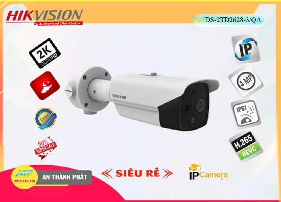 Lắp đặt camera Camera Phát Hiện Khói Hikvision DS-2TD2628-3/QA
