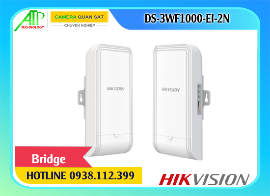 Lắp đặt camera Cầu Nối Không Dây DS-3WF1000-EI-2N Hikvision