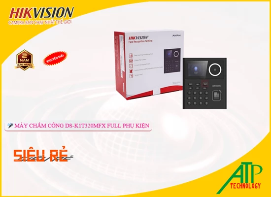 Lắp đặt camera DS-K1T320MFX Hikvision Giá rẻ