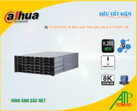 Lắp đặt camera Thiết Bị Lưu Trữ hình Ảnh Camera IP EVS5024S-R
