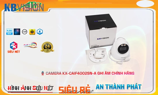 Lắp đặt camera Camera Kbvision KX-CAiF4002SN-A