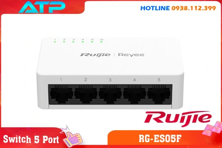 Lắp đặt camera Switch 5 Cổng RG-ES05F