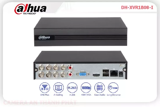 Đầu ghi hình 8 kênh dahua DH-XVR1B08-I,DH-XVR1B08-I,XVR1B08-I,dahua DH-XVR1B08-I,dau ghi DH-XVR1B08-I,dau ghi dahua DH-XVR1B08-I,dau thu DH-XVR1B08-I,dau thu dahua DH-XVR1B08-I,dahua XVR1B08-I