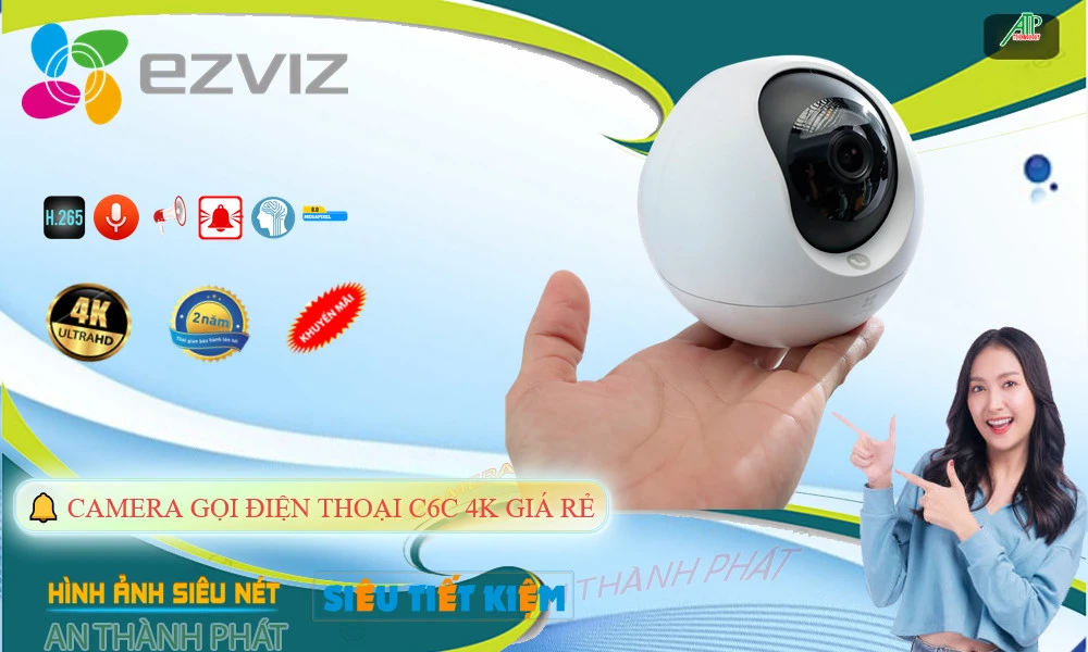 Camera C6C 4K Chức Năng Cao Cấp Camera C6C 4K Chức Năng Cao Cấp