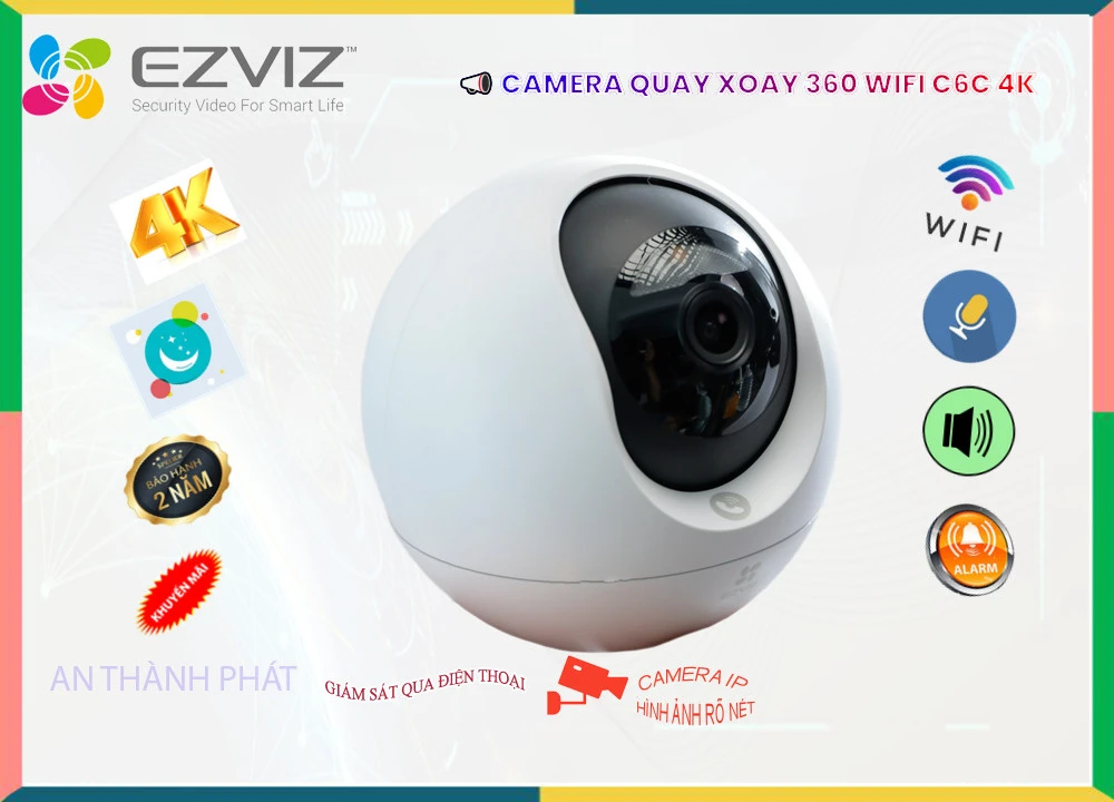 Camera C6C 4K Chức Năng Cao Cấp Camera C6C 4K Chức Năng Cao Cấp