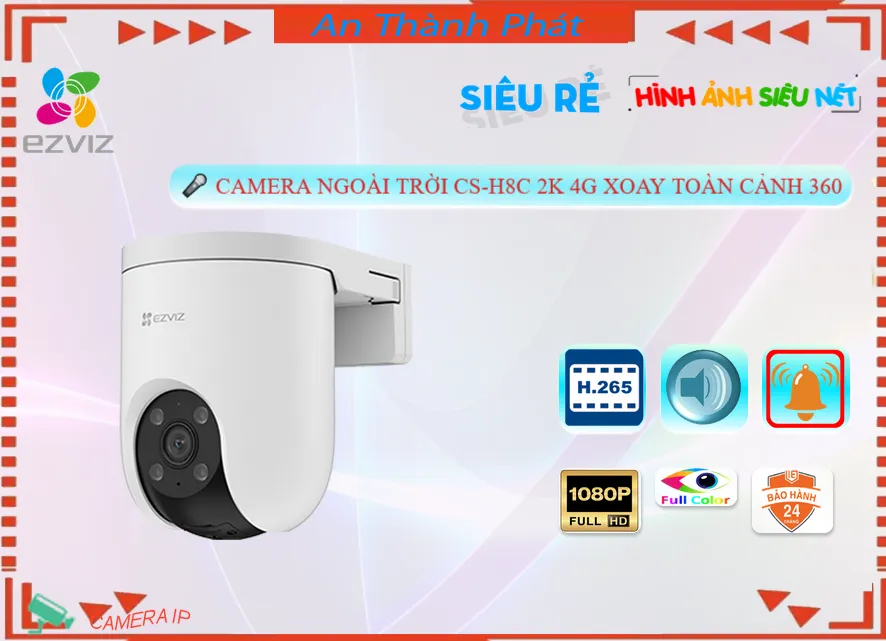 Camera Ezviz Xoay 360 4G CS-H8C (3MP,4G),CS-H8C (3MP,4G) Tiết kiệm,CS-H8C (3MP,4G) Giá Thấp Nhất,Thông số CS-H8C (3MP,4G) Công Nghệ IP ,Bán rẻ CS-H8C (3MP,4G),Giá CS-H8C (3MP,4G) 3.0 MP Độ Phân giải Ultra 2k lite ,phân phối ,CS-H8C (3MP,4G) Bán Sỉ,Giá Bán CS-H8C (3MP,4G),Nơi bán CS-H8C (3MP,4G),thông số CS-H8C (3MP,4G),CS-H8C (3MP,4G) sale mạnh,CS-H8C (3MP,4G) Giá Hãng