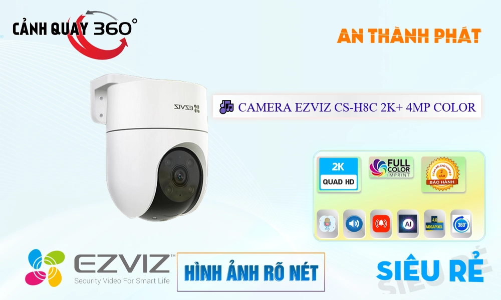 CS-H8C 2K+ 4MP Color Camera An Ninh Giá rẻ CS-H8C 2K+ 4MP Color Camera An Ninh Giá rẻ