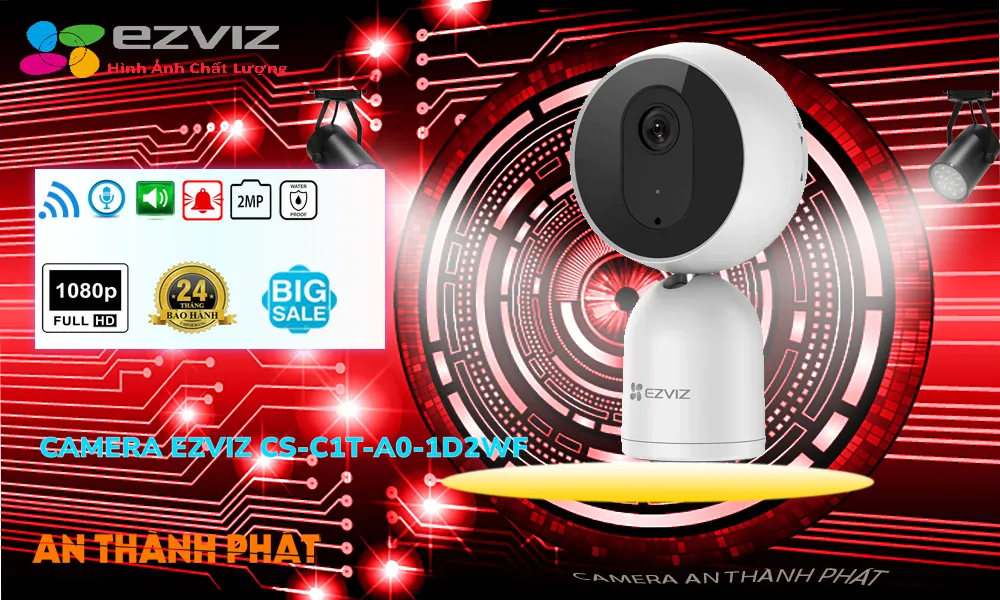 Điểm nổi bật camera wifi CS-C1T-A0-1D2WF