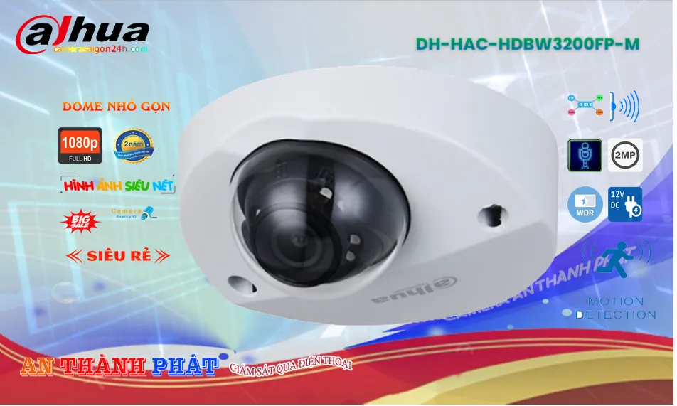 Camera An Ninh Dahua DH-HAC-HDBW3200FP-M Mẫu Đẹp Camera An Ninh Dahua DH-HAC-HDBW3200FP-M Mẫu Đẹp