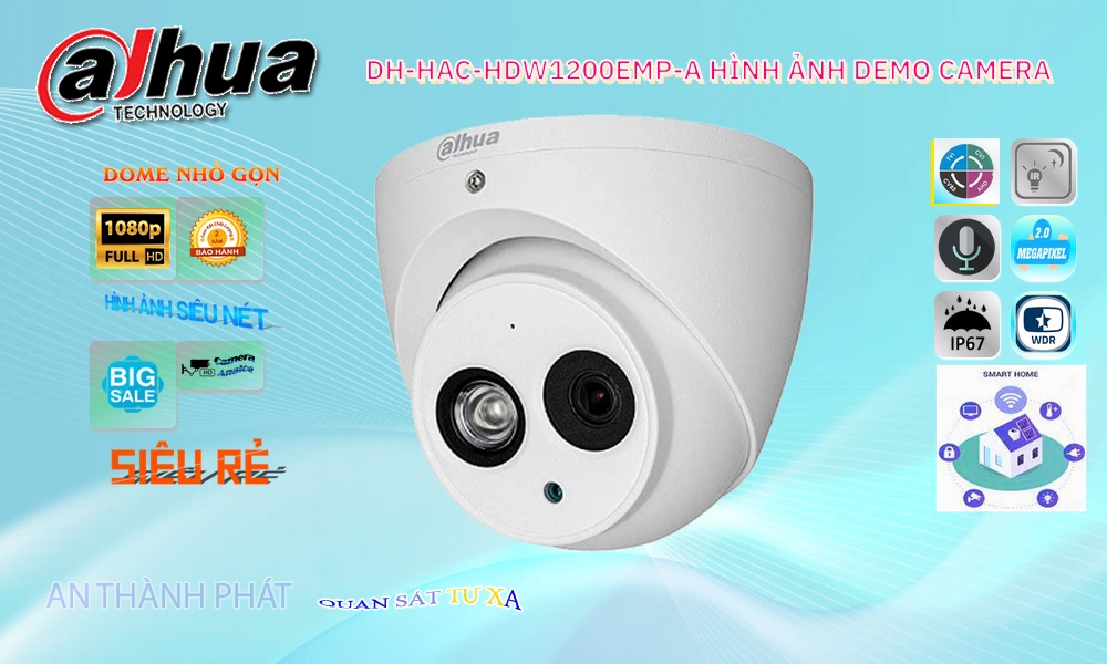 Camera Dahua DH-HAC-HDW1200EMP-A