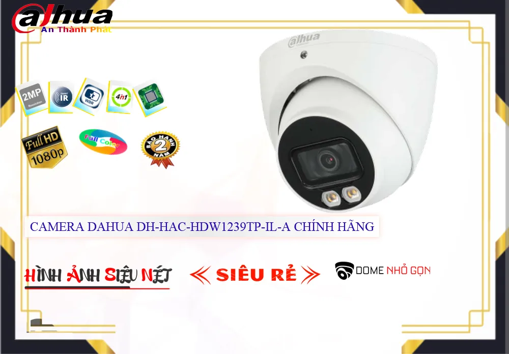 DH-HAC-HDW1239TP-IL-A Dahua Chức Năng Cao Cấp DH-HAC-HDW1239TP-IL-A Dahua Chức Năng Cao Cấp