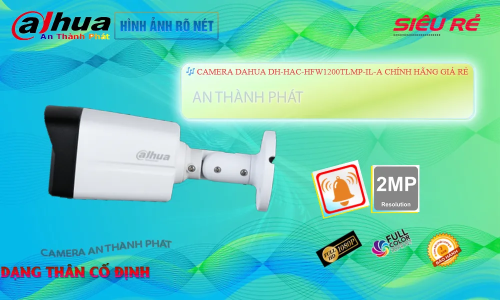 DH-HAC-HFW1200TLMP-IL-A Camera Giá rẻ Dahua ✪ DH-HAC-HFW1200TLMP-IL-A Camera Giá rẻ Dahua ✪