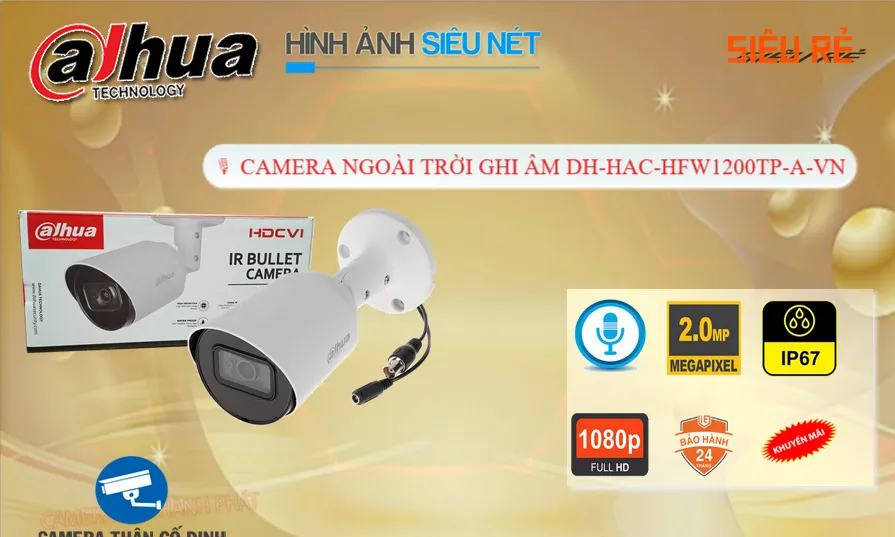 Camera Dahua HD Chức năng chuyên dụng cảm biến hình ảnh kích thước 1/2.7DH-HAC-HFW1200TP-A-VN Camera Dahua HD Chức năng chuyên dụng cảm biến hình ảnh kích thước 1/2.7DH-HAC-HFW1200TP-A-VN
