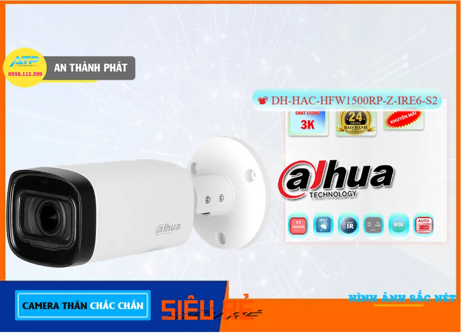DH-HAC-HFW1500RP-Z-IRE6-S2 Camera Dahua Thiết kế Đẹp DH-HAC-HFW1500RP-Z-IRE6-S2 Camera Dahua Thiết kế Đẹp