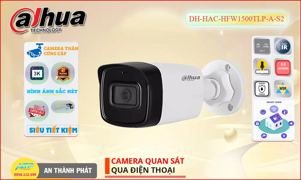 Sản phẩm camera cao cấp hỗ trợ độ phân giải 5.0 Megapixel.Sản phâm tích hợp nhiều tính năng hiện đại và được tích hợp công nghệ ghi âm tiên tiến.Sản phẩm thích hợp sử dụng cho các công trình dự án nhỏ,chuyên dụng cho văn phòng