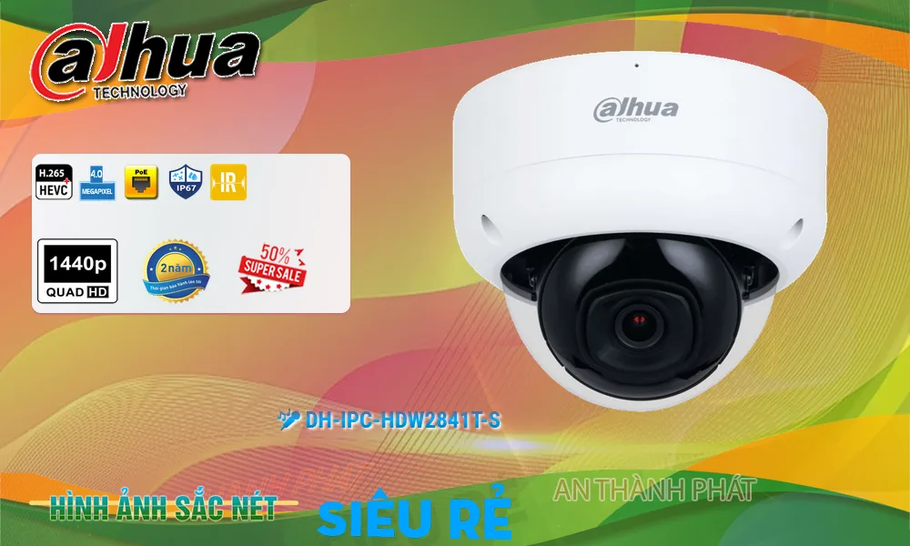 Camera Dahua DH-IPC-HDW2841T-S Camera Dahua DH-IPC-HDW2841T-S