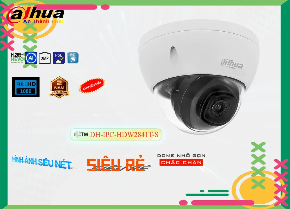 Camera Dahua DH-IPC-HDW2841T-S Camera Dahua DH-IPC-HDW2841T-S