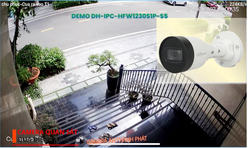 Camera DH-IPC-HFW1230S1P-S5  Dahua Sắc Nét