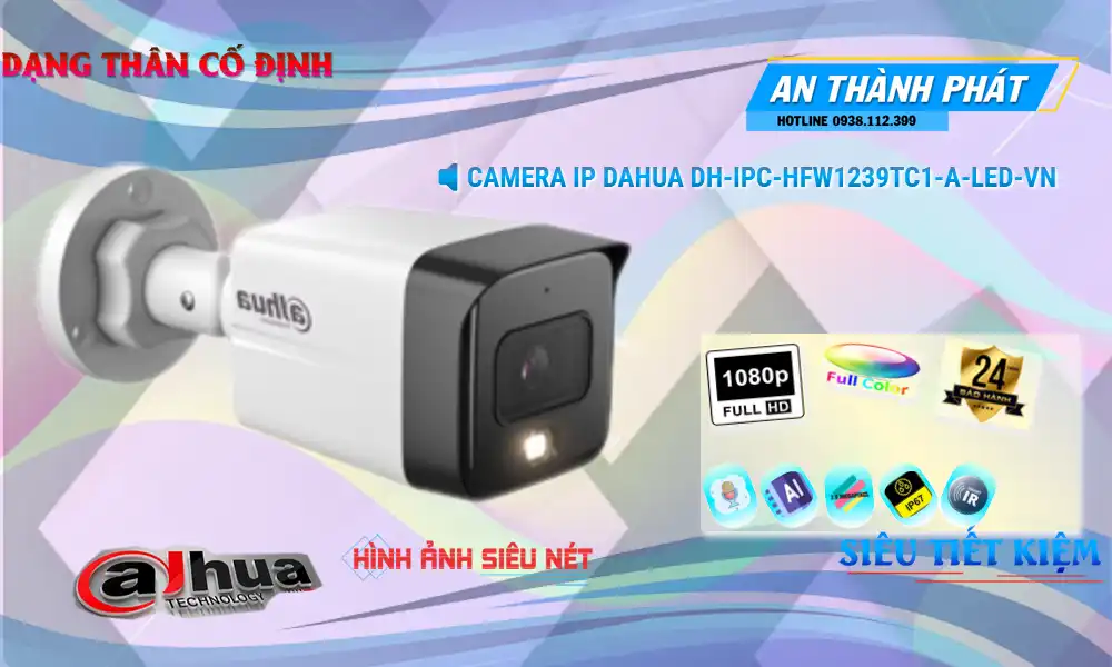 DH-IPC-HFW1239TC1-A-LED-VN sắc nét Dahua ➠ DH-IPC-HFW1239TC1-A-LED-VN sắc nét Dahua ➠