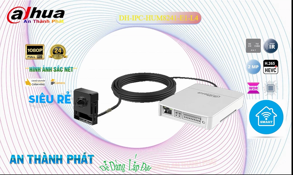 ✨ DH-IPC-HUM8241-E1-L4 Camera Dahua