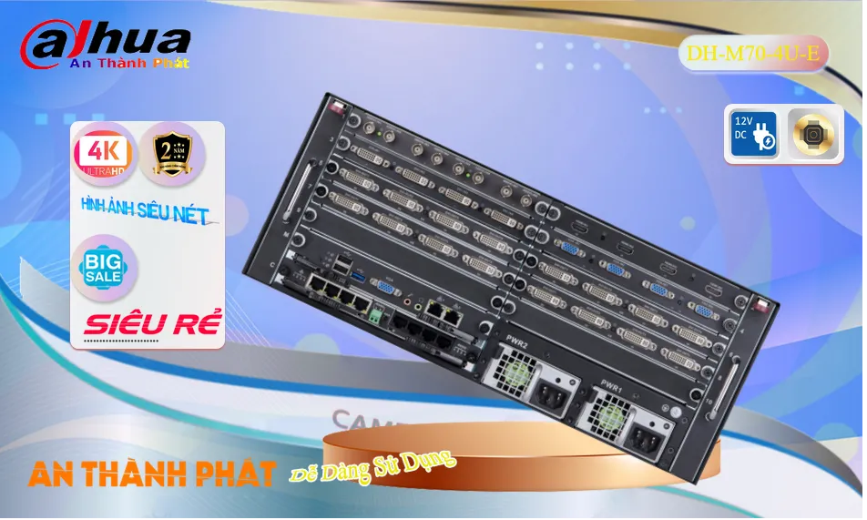 Camera  Dahua Thiết kế Đẹp DH-M70-4U-E