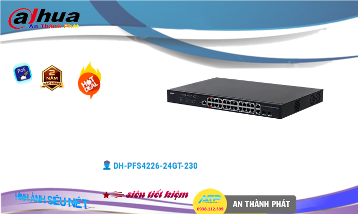 Dahua DH-PFS4226-24GT-230