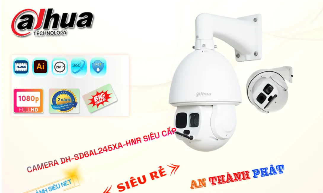 DH-SD6AL245XA-HNR camera speedom zomm 45X
