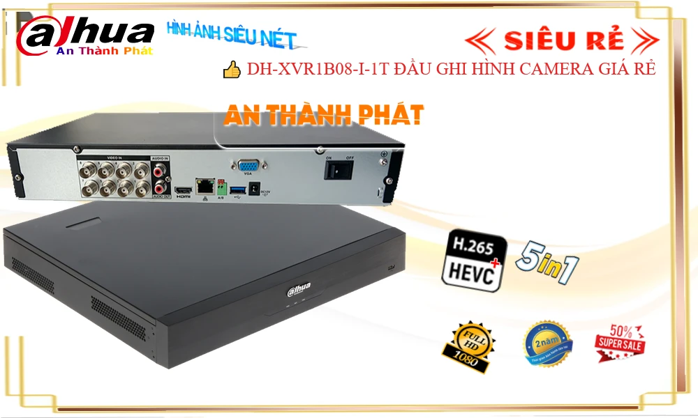 DH XVR1B08 I 1T,Dahua DH-XVR1B08-I-1T Sắc Nét,chức năng DH-XVR1B08-I-1T,giá kỹ thuật DH-XVR1B08-I-1T HD ,Bán Sỉ DH-XVR1B08-I-1T,cửa hàng bán DH-XVR1B08-I-1Tthông số ,DH-XVR1B08-I-1T,DH-XVR1B08-I-1T Chất lượng nhất,DH-XVR1B08-I-1T chiết khấu cao,Giá Bán DH-XVR1B08-I-1T,DH-XVR1B08-I-1T Chiết khấu cao,DH-XVR1B08-I-1T Bán Giá Rẻ,DH-XVR1B08-I-1T bán uy tín,sale DH-XVR1B08-I-1T