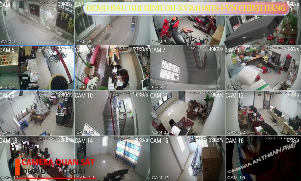 ✔ Đầu Thu KTS Dahua DH-XVR4116HS-I-VN Tiết Kiệm ✔ Đầu Thu KTS Dahua DH-XVR4116HS-I-VN Tiết Kiệm