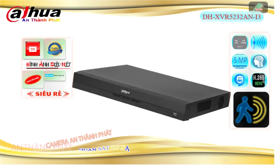 ❂  Đầu Thu KTS  Dahua DH-XVR5232AN-I3 Tiết Kiệm