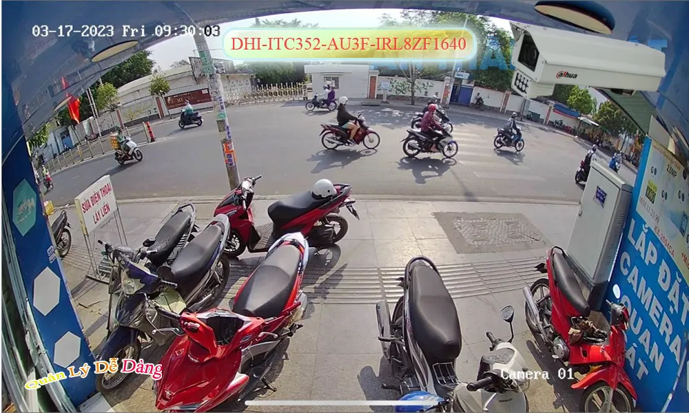 DHI-ITC352-AU3F-IRL8ZF1640 Camera  Dahua Thiết kế Đẹp