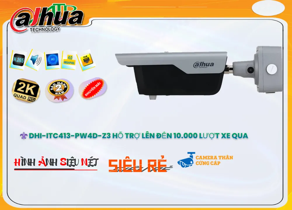 DHI-ITC413-PW4D-Z3 Dahua Sắc Nét DHI-ITC413-PW4D-Z3 Dahua Sắc Nét
