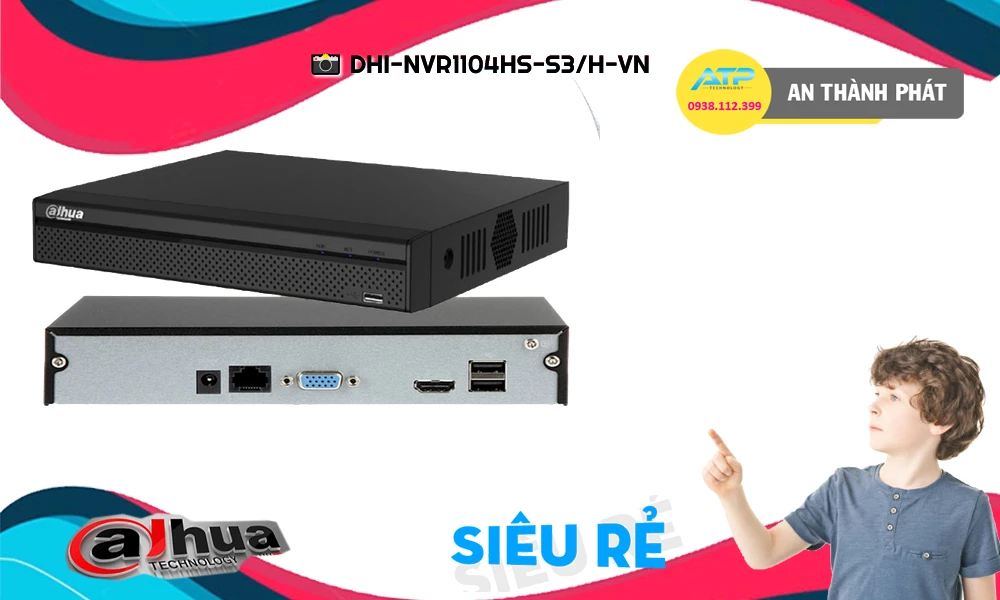 DHI-NVR1104HS-S3/H-VN  Dahua Giá rẻ