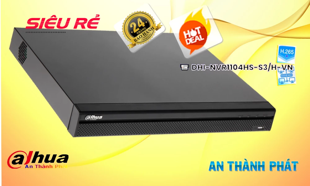 DHI-NVR1104HS-S3/H-VN  Dahua Giá rẻ