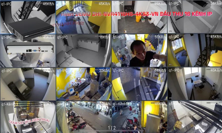 DHI-NVR4116HS-4KS3-VN Đầu Thu Dahua