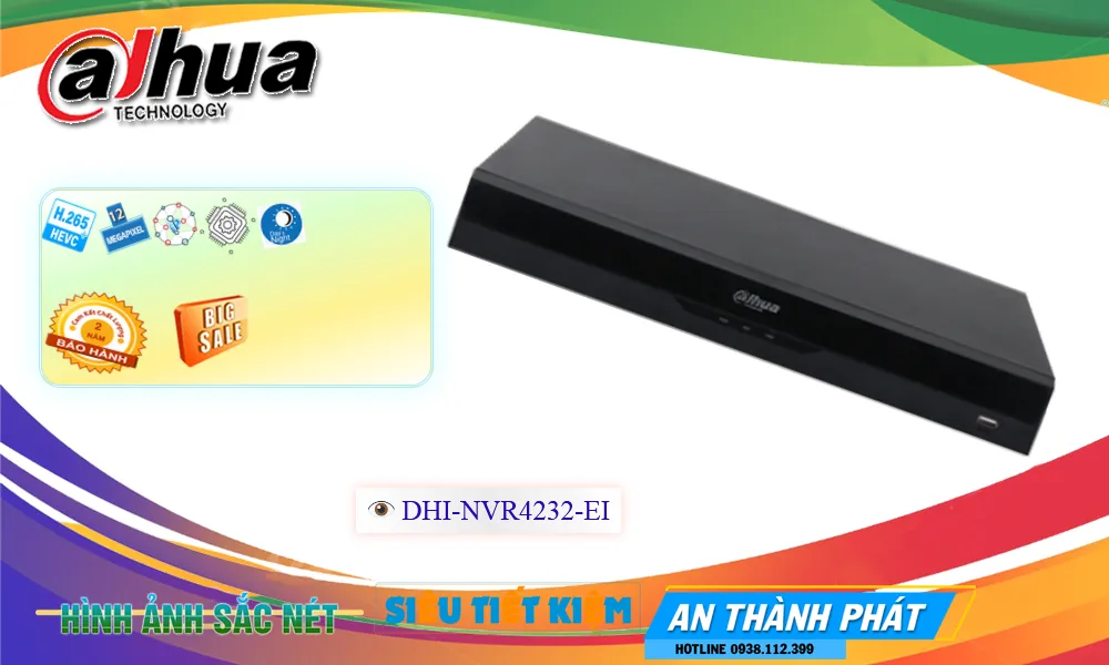 Đầu Ghi Dahua Chức Năng Cao Cấp DHI-NVR4232-EI Đầu Ghi Dahua Chức Năng Cao Cấp DHI-NVR4232-EI