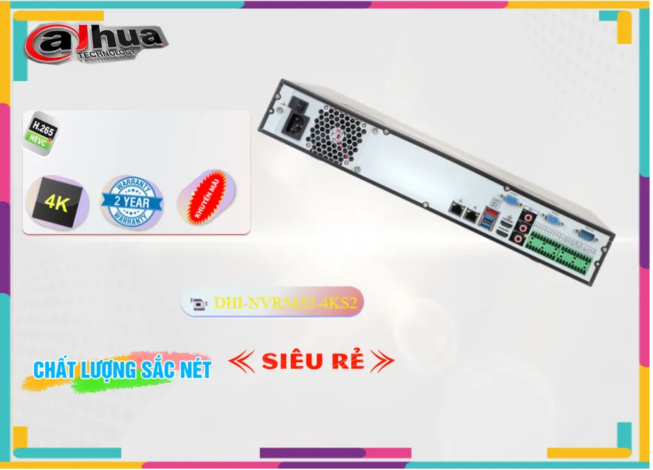 Đầu Ghi DHI-NVR5432-4KS2 Chức Năng Cao Cấp,DHI-NVR5432-4KS2 Giá rẻ,DHI-NVR5432-4KS2 giá hấp dẫn,Thông số DHI-NVR5432-4KS2 IP ,bán DHI-NVR5432-4KS2,Bán Giá DHI-NVR5432-4KS2,phân phối ,DHI-NVR5432-4KS2 Bán Sỉ,Giá Bán DHI-NVR5432-4KS2,Nơi Lắp DHI-NVR5432-4KS2,thông số DHI-NVR5432-4KS2,DHI-NVR5432-4KS2 Tốt nhất,DHI-NVR5432-4KS2 Giá chiết khấu