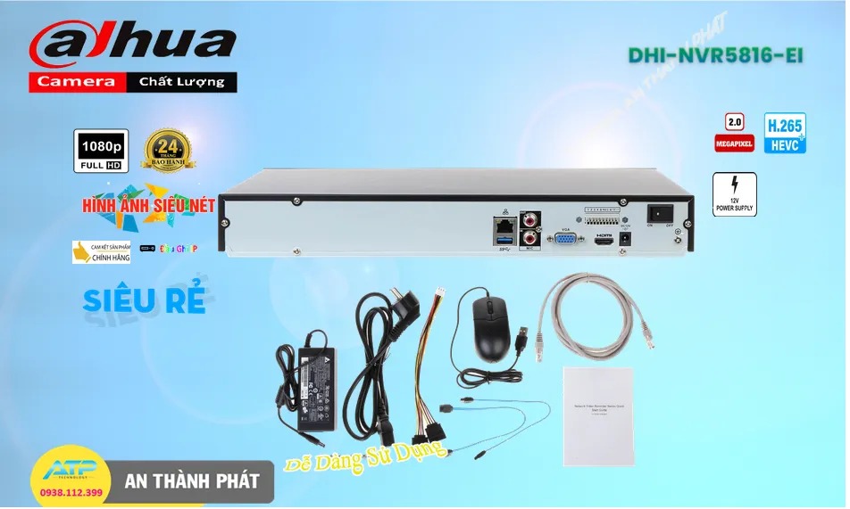 Đầu Ghi Dahua DHI-NVR5816-EI Đầu Ghi Dahua DHI-NVR5816-EI