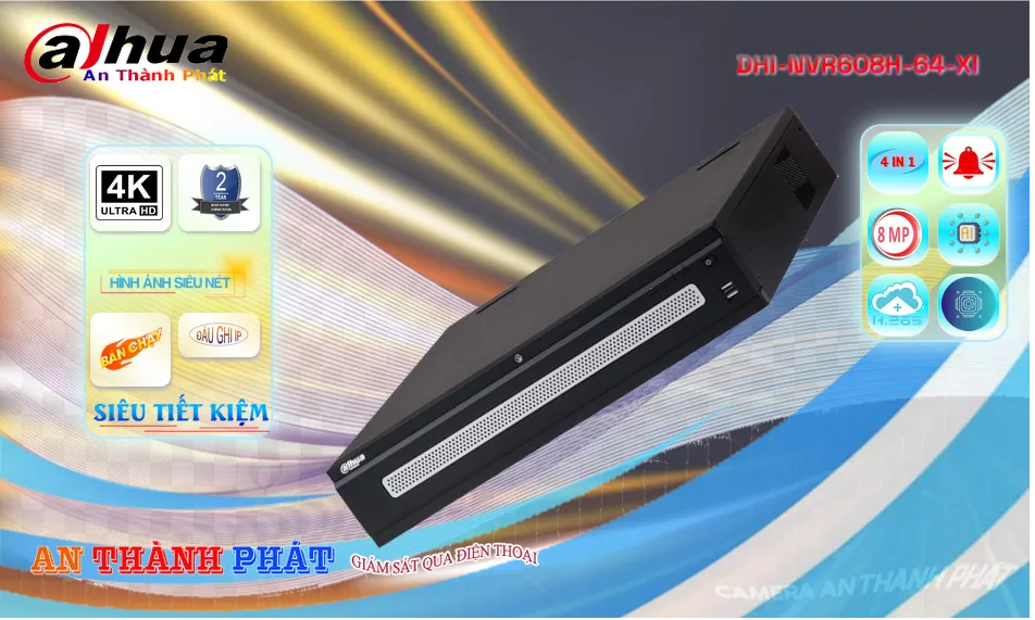 DHI-NVR608H-64-XI  Dahua Giá rẻ