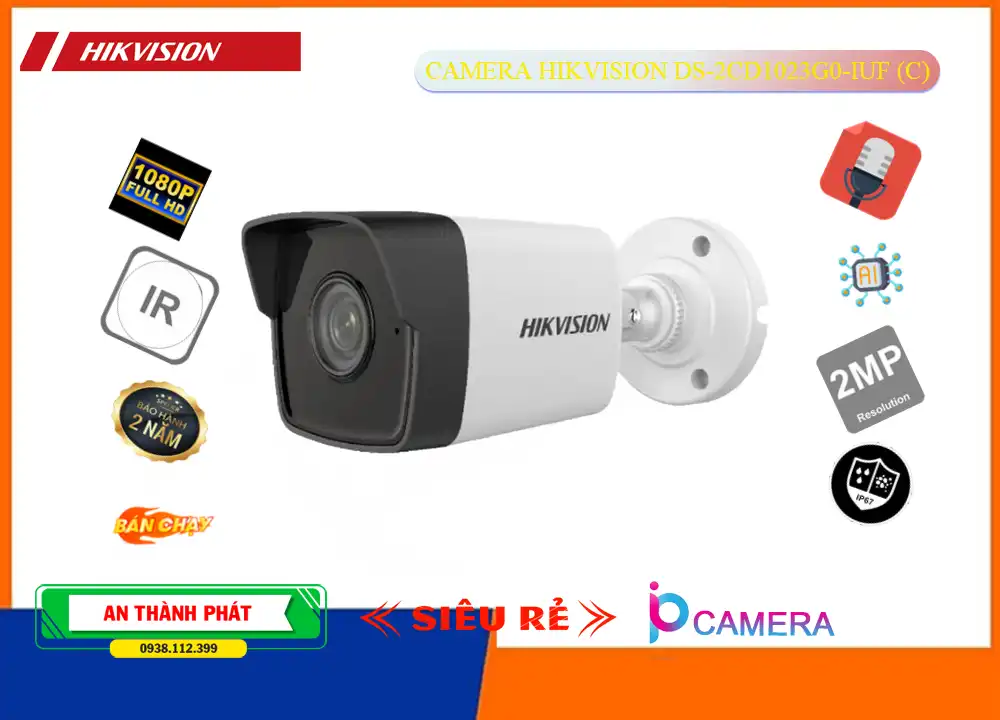 Camera Hikvision DS-2CD1023G0-IUF (C),thông số  Loại Camera DS-2CD1023G0-IUF(C),DS-2CD1023G0-IUF(C) Giá rẻ,chức năng DS-2CD1023G0-IUF(C) 2.0 megapixel ,DS-2CD1023G0-IUF(C) Tốt nhất,Giá Bán DS-2CD1023G0-IUF(C),DS-2CD1023G0-IUF(C) giá hấp dẫn,DS-2CD1023G0-IUF(C) Bán Giá Rẻ,Nơi Lắp DS-2CD1023G0-IUF(C),Bán giá rẻ DS-2CD1023G0-IUF(C),DS-2CD1023G0-IUF(C) Tốt nhất