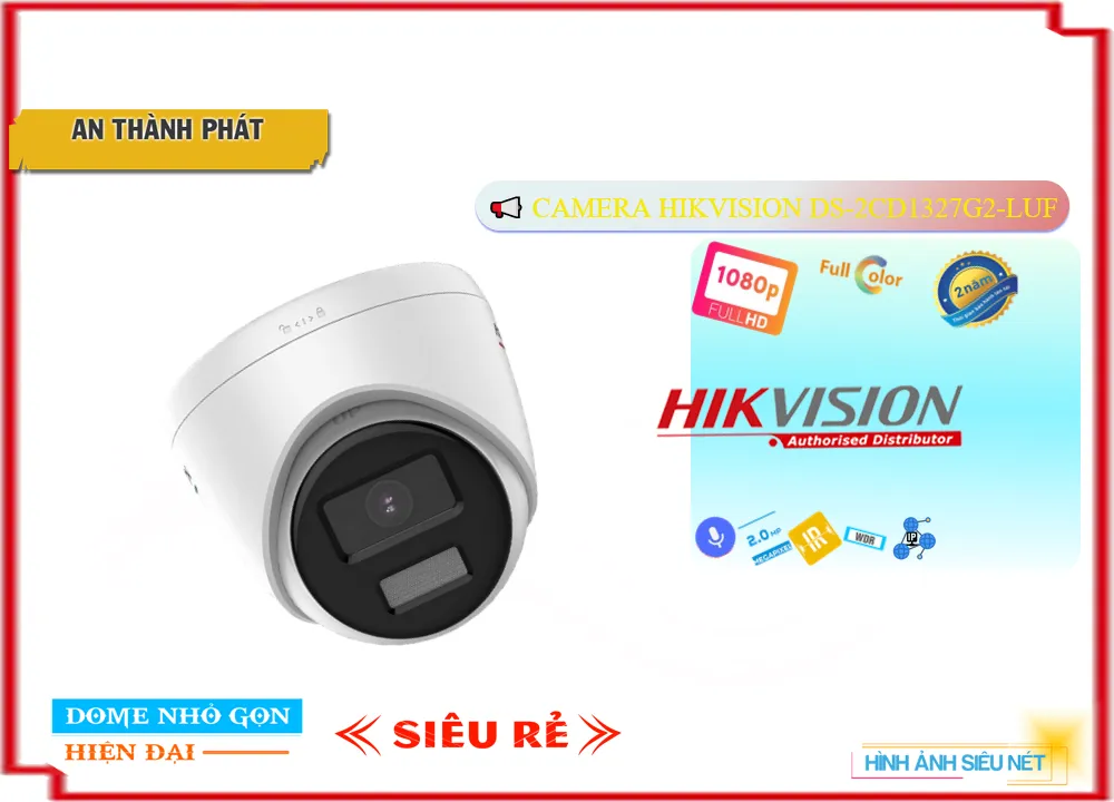 Camera Hikvision DS-2CD1327G2-LUF,DS-2CD1327G2-LUF giá mới nhấtDS-2CD1327G2-LUF Chính hãng,DS 2CD1327G2 LUF,Giá Bán DS-2CD1327G2-LUF FULL HD 1080P 2.0 MP ,cửa hàng bán  Camera Giám Sát DS-2CD1327G2-LUF,DS-2CD1327G2-LUF giá mới nhất,DS-2CD1327G2-LUF Chính hãng,Giá ,Bán Sỉ DS-2CD1327G2-LUF