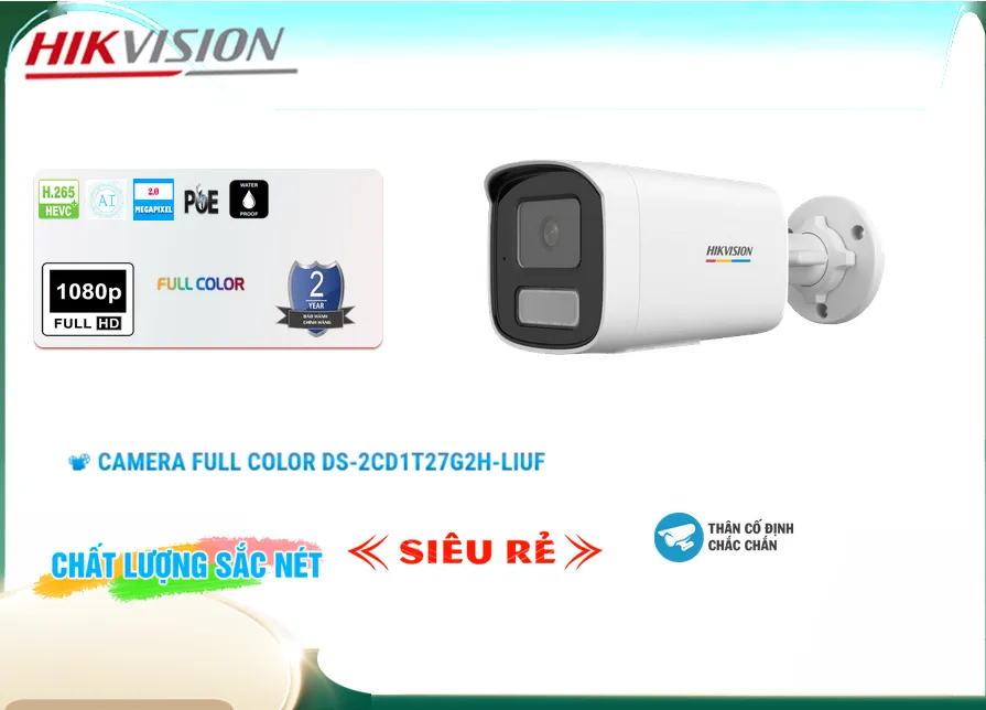 Camera Hikvision DS-2CD1T27G2H-LIUF,thông số DS-2CD1T27G2H-LIUF,DS-2CD1T27G2H-LIUF IP POE Giá rẻ,DS 2CD1T27G2H LIUF,chức năng  Camera DS-2CD1T27G2H-LIUF,Giá DS-2CD1T27G2H-LIUF,DS-2CD1T27G2H-LIUF mới,phân phối DS-2CD1T27G2H-LIUF,Giá Bán DS-2CD1T27G2H-LIUF,DS-2CD1T27G2H-LIUF giá hấp dẫn,DS-2CD1T27G2H-LIUF Bán Giá Rẻ,DS-2CD1T27G2H-LIUF Công Nghệ Mới,DS-2CD1T27G2H-LIUF Giá chiết khấu