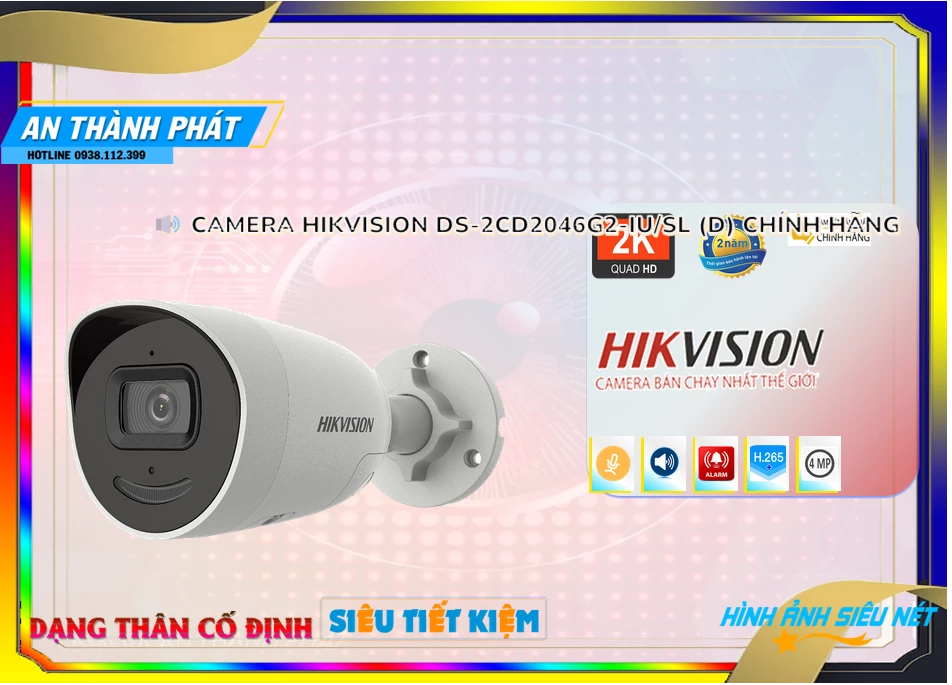 Camera IP 4MP DS-2CD2046G2-IU/SL(D),DS-2CD2046G2-IU/SL(D) Giá rẻ, Camera Giám Sát DS-2CD2046G2-IU/SL(D) Tốt nhất,DS-2CD2046G2-IU/SL(D) HD IP  Tốt nhất,DS-2CD2046G2-IU/SL(D) Giá Khuyến Mãi,Giá kỹ thuật DS-2CD2046G2-IU/SL(D) Ultra 2k 4.0 megapixel ,Địa Chỉ Bán DS-2CD2046G2-IU/SL(D),DS-2CD2046G2-IU/SL(D) Giá rẻ,DS-2CD2046G2-IU/SL(D) Tốt nhất